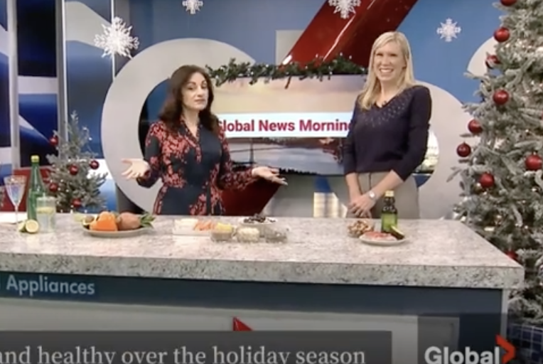 Global News - staying healthy over the holiday season